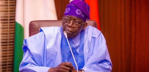 President Tinubu addressing Nigerians on new economic policies.